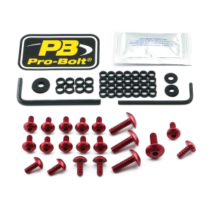 Fairing Bolt Kit For Yamaha Red