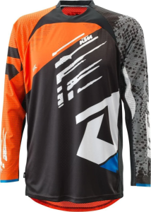 Tricou KTM GRAVITY-FX Black/Orange, nordicamoto.ro