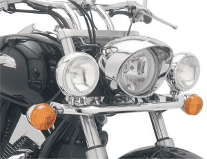 Lightbar With Spotlight Chrome, 1, nordicamoto.ro