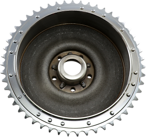 Brake Drum/sprocket Set Shovelhead Chrome, 1, nordicamoto.ro