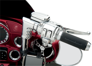 Handlebar Switch Housing Kit Silver, 3, nordicamoto.ro