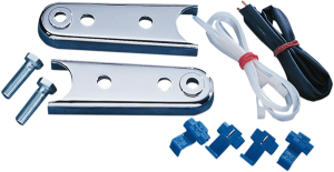 Chrome Rear Turn Signal Relocation Kits Chrome