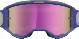 Vision 5 Drag Goggle Red, Purple, 4, nordicamoto.ro