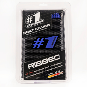 Husă Universală pentru Șa ONEGRIPPER RIBBED Negru/Albastru – Enduro & Motocross, 2, nordicamoto.ro