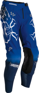 Pantaloni Moose Racing Agroid Blue/White