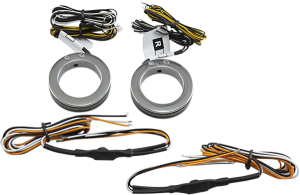 Turn Signals With Daytime Running Lights 43mm Forks Black Smoke, 2, nordicamoto.ro