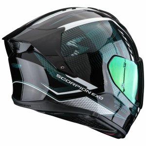 Casca integrala SCORPION EXO-530 AIR THERAS XS Negru mat/Albastru, 95, nordicamoto.ro