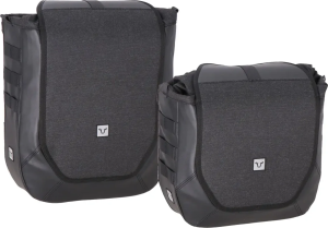 Sistem de genți laterale Legend Gear V-Loc, 16 și 11 litri, negru, nordicamoto.ro