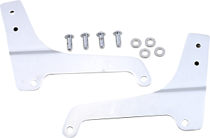 Sissy Bar Side Plates Silver, 1, nordicamoto.ro
