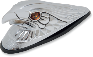 Eagle Head Front Fender Ornament Chrome