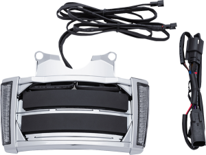 Led Lighted License Plate Frame Chrome