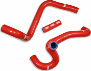 Set de furtunuri pentru radiator, roșu, 1, nordicamoto.ro