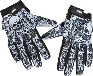 Tattoo Gloves Black S, 1, nordicamoto.ro