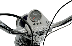 Programmable Mini Electronic Speedometer With Odometer/tripmeter Black