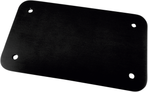 License Plate Back Plate Black, 1, nordicamoto.ro
