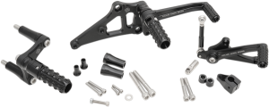Sportster Rearsets Black