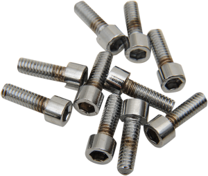 #8 & #10 Fine And Coarse Bolts Silver