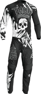 Tricou Copii Thor Sector Gnar Black/White S, 2, nordicamoto.ro