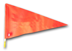 Safety Emblem Orange, Red 