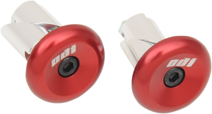 Aluminum Handlebar End Plug Red