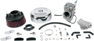 Hsr45 Smoothbore Carburetor Kit 45-4x Natural, Chrome, 1, nordicamoto.ro