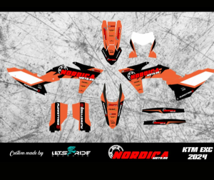 Kit stickere NordicaMoto KTM EXC 24-25