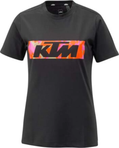 Tricou Dama KTM Camo Black, nordicamoto.ro