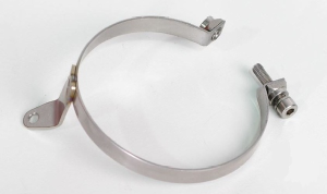 Replacement Exhaust & Muffler Clamp Silver 