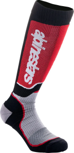 Sosete Copii Alpinestars Mx Plus Black/Red/Gray