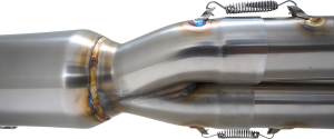 Hi Output Exhaust System Silver, Brushed Works, 2, nordicamoto.ro
