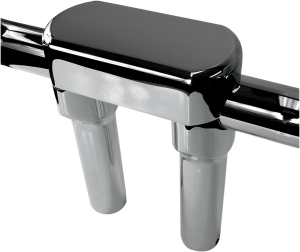 Handlebar Riser & Top Clamp Kit Black