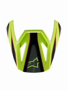 Viziera Casca Copii Alpinestars Sm3 Fray Black/Red/Yellow