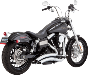 Big Radius Exhaust System Chrome, 2, nordicamoto.ro
