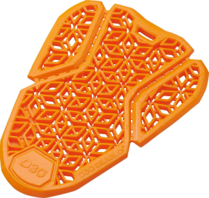 ICON D3o Diablo Level 1 Hip Guards Orange 