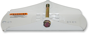 Ski Mounting Saddle White