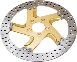 Two-piece Brake Rotor Gold, 2, nordicamoto.ro