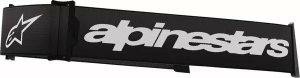 Alpinestars Supertech Goggle Strap Black, White 