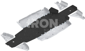 Set scut complet Iron Baltic pentru CFMOTO ZFORCE 950 Sport 2023– aluminiu + plastic, 2, nordicamoto.ro