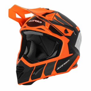 Casca Acerbis X-Track 22.06 Orange/Black