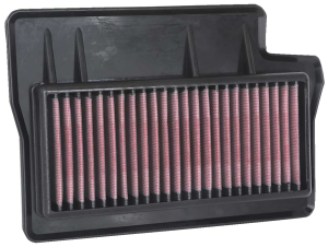 High-flow Air Filter Black, Red, 2, nordicamoto.ro