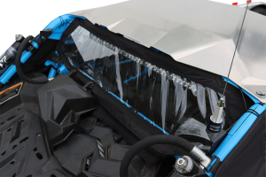 Utv Rear Windscreen Black 