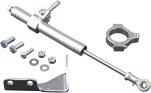 Steering Damper Kits Chrome, Satin, 1, nordicamoto.ro