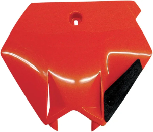 Replacement Front Number Plate Orange