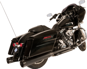 El Dorado Dual Exhaust System Black, 2, nordicamoto.ro