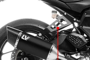 Footpeg Removal Kit Black, nordicamoto.ro