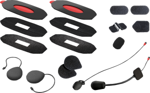 Kit Accesorii pentru Sistem comunicatie Sena Sfr Black