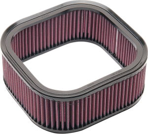 High Flow Replacement Air Filter Black, Red, 1, nordicamoto.ro
