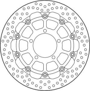 Rotor de curse flotant din oțel inoxidabil din seria Halo, 1, nordicamoto.ro