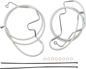 Sterling Chromite Ii® Designer Handlebar Installation Kit Silver