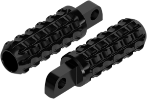 Traction Footpegs Black, 1, nordicamoto.ro